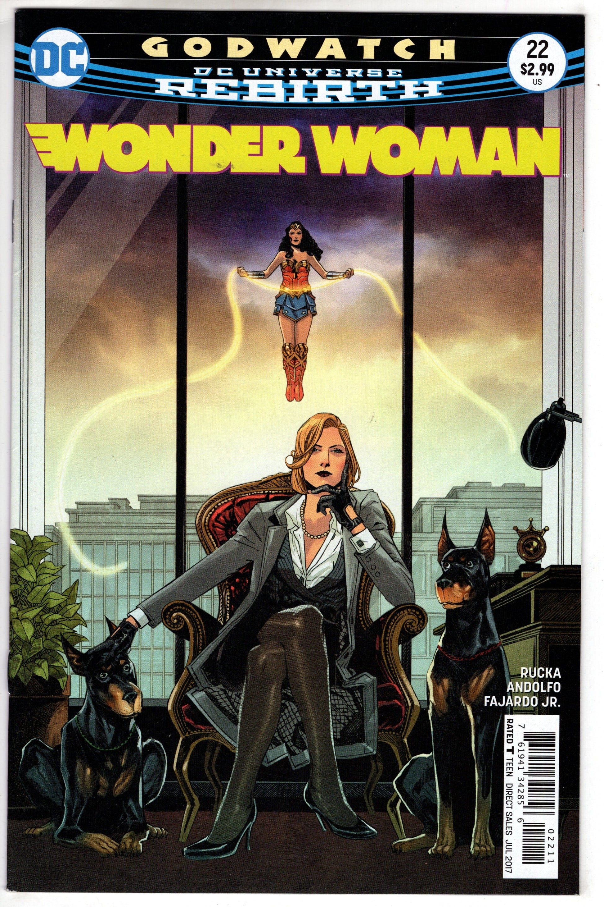 DC COMICS COMIC BOOK WONDER WOMAN #22