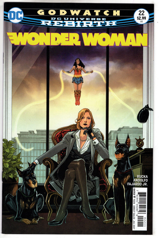 DC COMICS COMIC BOOK WONDER WOMAN #22
