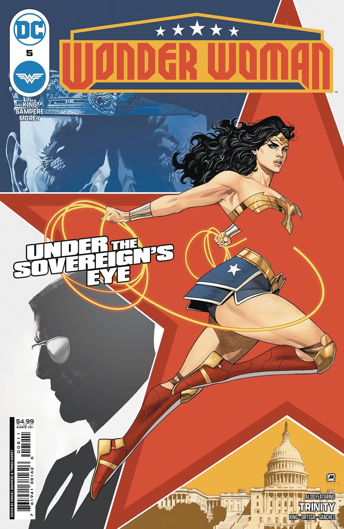 DC COMICS COMIC BOOK WONDER WOMAN #5 CVR A DANIEL SAMPERE & TOMEU MOREY