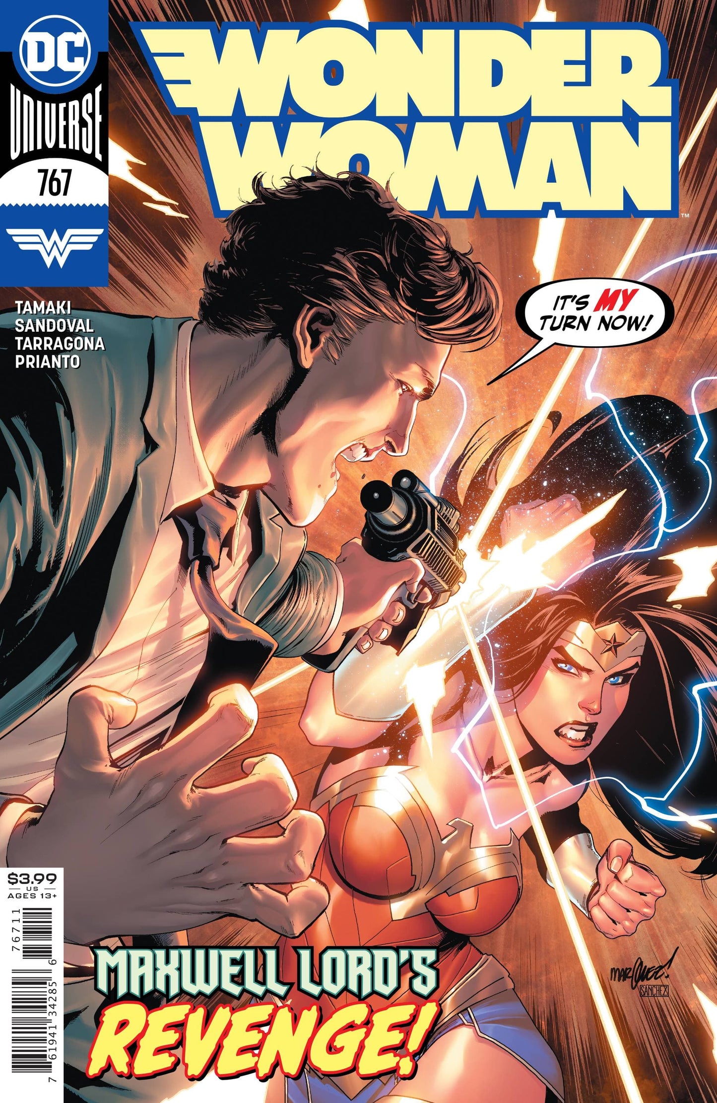 DC COMICS COMIC BOOK WONDER WOMAN #767