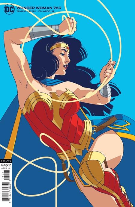 DC COMICS COMIC BOOK WONDER WOMAN #769 JOSHUA MIDDLETON CARD STOCK VAR ED