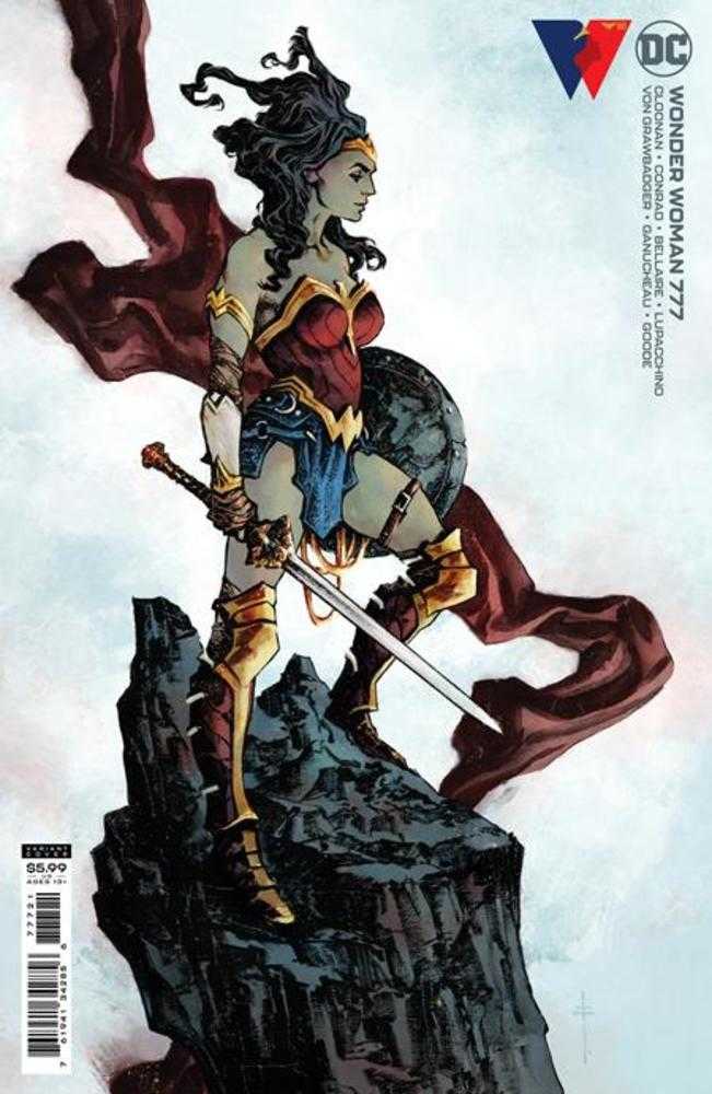 DC Comics COMIC BOOK Wonder Woman #777 Cover B Sebastian Fiumara Card Stock Variant