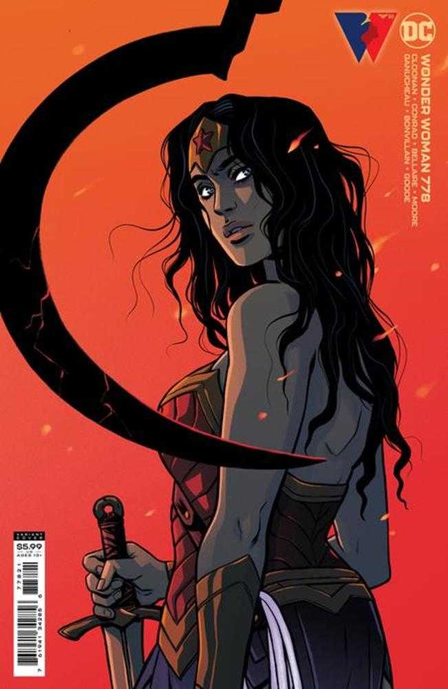 DC Comics COMIC BOOK Wonder Woman #778 Cover B Becky Cloonan Card Stock Variant