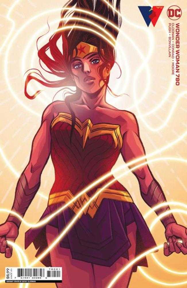 DC Comics COMIC BOOK Wonder Woman #780 Cover B Becky Cloonan Card Stock Variant