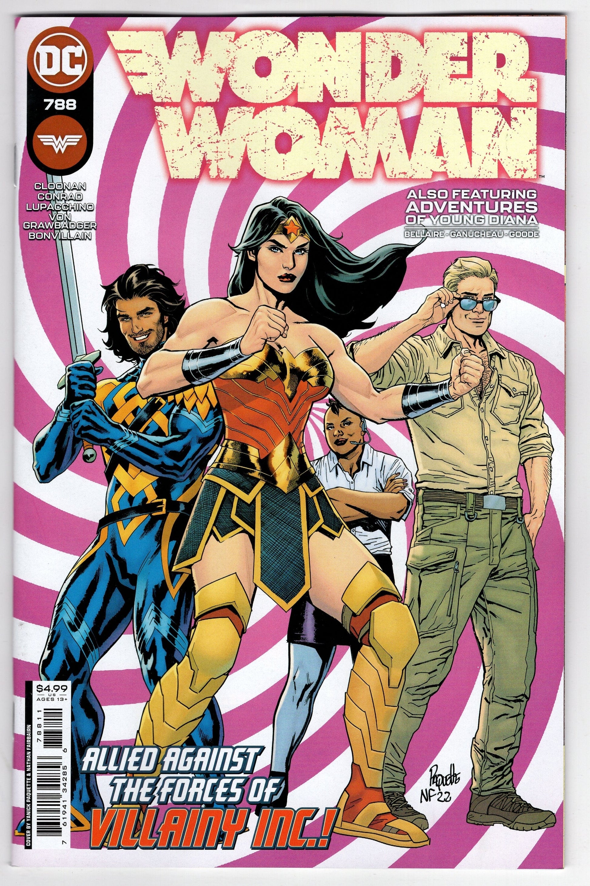 DC COMICS COMIC BOOK WONDER WOMAN #788 CVR A PAQUETTE
