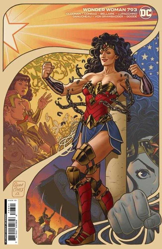 DC Comics COMIC BOOK Wonder Woman #793 Cover E 1 in 25 Joe Quinones Card Stock Variant (Kal-El Returns Tie-In)
