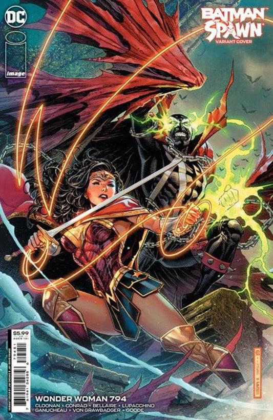 DC Comics COMIC BOOK Wonder Woman #794 Cover E Jim Cheung DC Spawn Card Stock Variant
