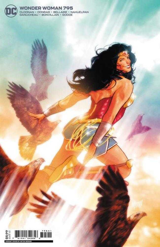 DC Comics COMIC BOOK Wonder Woman #795 Cover C Mitch Gerads Card Stock Variant