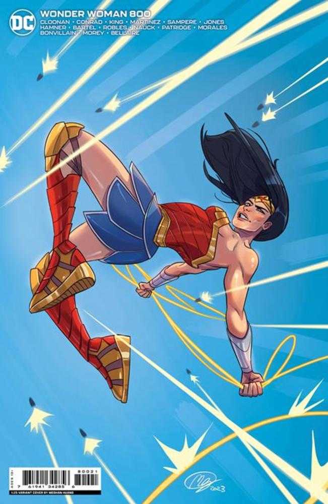 DC Comics COMIC BOOK Wonder Woman #800 Cover I 1 in 25 Megan Huang Card Stock Variant