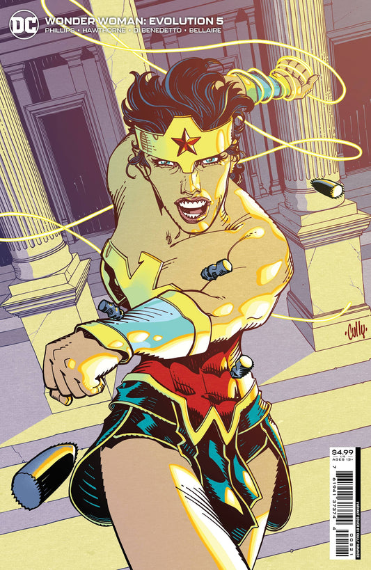 DC COMICS COMIC BOOK WONDER WOMAN EVOLUTION #5 (OF 8) CVR B HAMNER CARD STOCK VAR