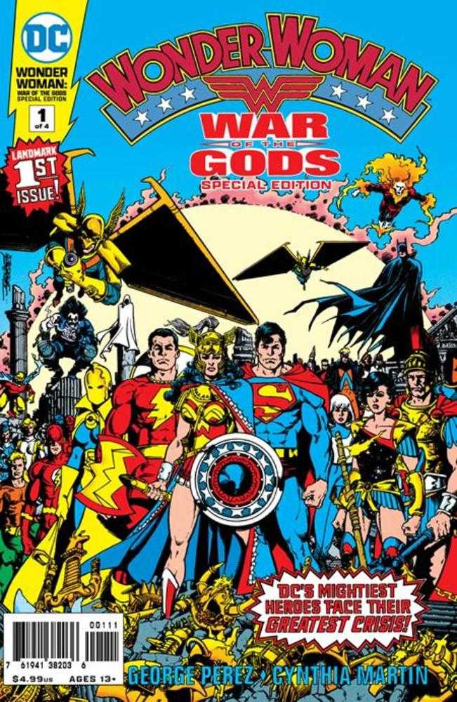DC Comics COMIC BOOK Wonder Woman War Of The Gods Special Edition #1 (Of 4)