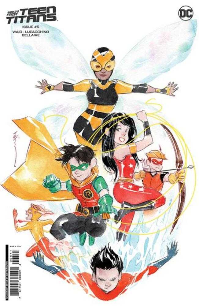 DC Comics COMIC BOOK Worlds Finest Teen Titans #5 (Of 6) Cover D 1 in 25 Dustin Nguyen Card Stock Variant