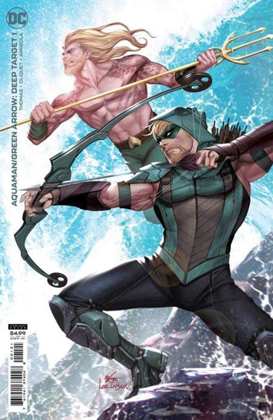 DC Comics COMIC BOOKS Aquaman Green Arrow Deep Target #1 (Of 7) Cover B Inhyuk Lee Card Stock Variant