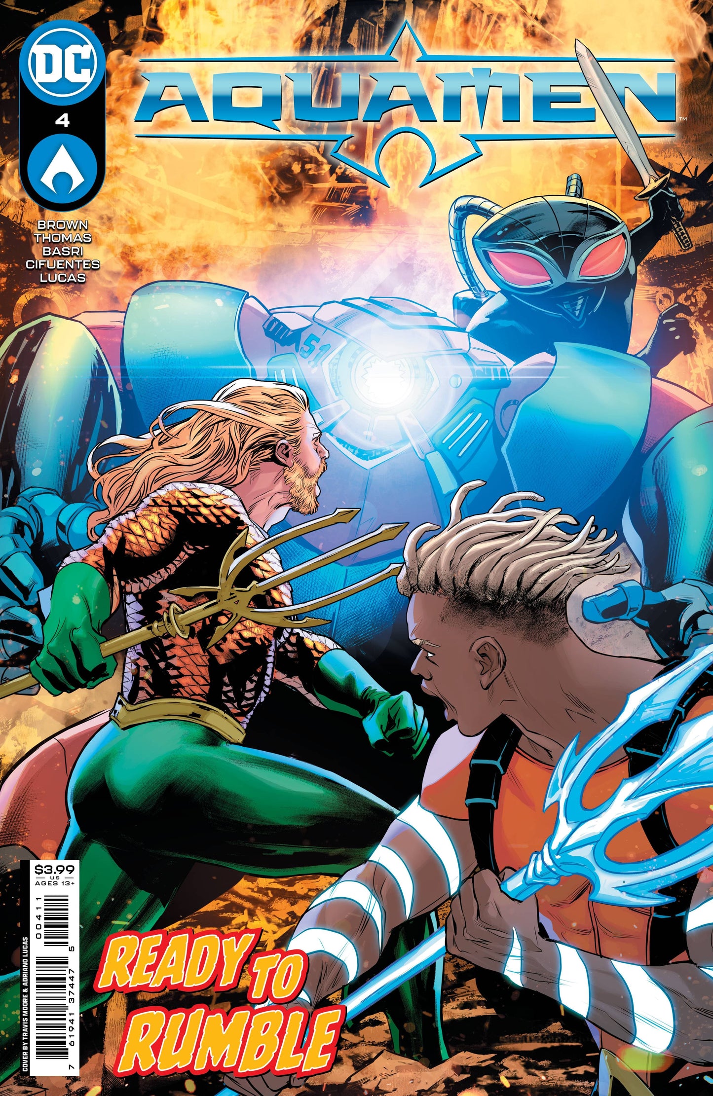 DC COMICS COMIC BOOKS AQUAMEN #4 CVR A MOORE
