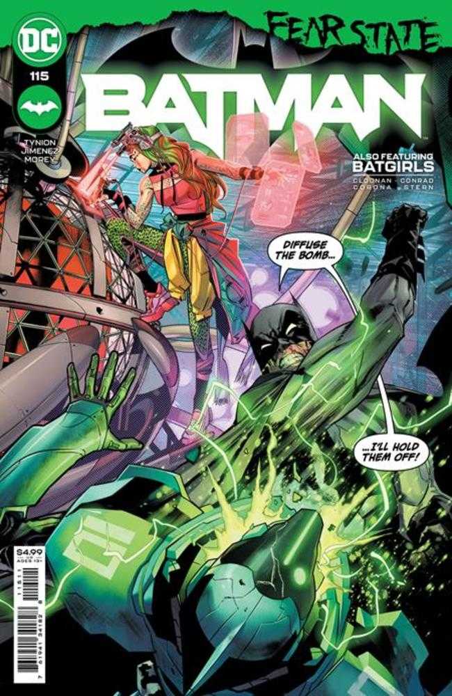 DC Comics COMIC BOOKS Batman #115 Cover A Jorge Jimenez (Fear State)