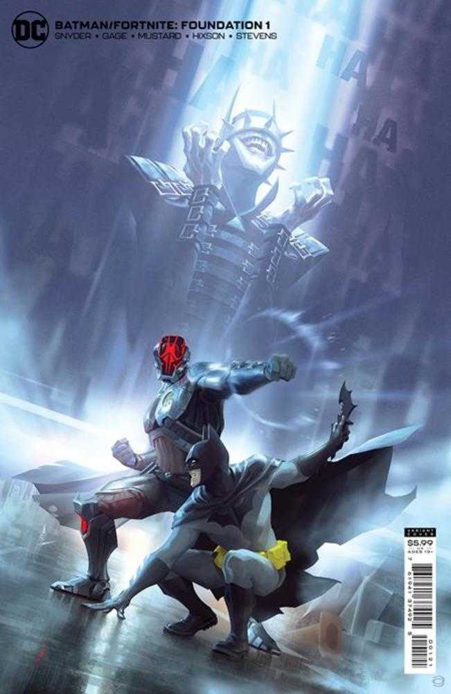 DC Comics COMIC BOOKS Batman Fortnite Foundation #1 (One Shot) Cover B Alex Garner Card Stock Variant