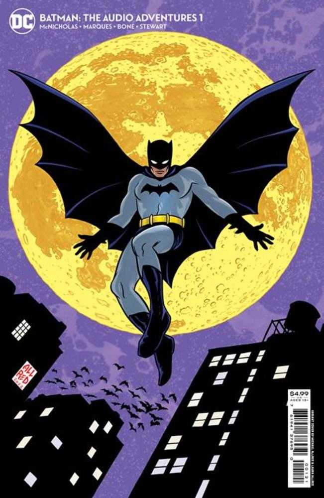 DC Comics COMIC BOOKS Batman The Audio Adventures #1 (Of 7) Cover B Michael Allred Card Stock Variant