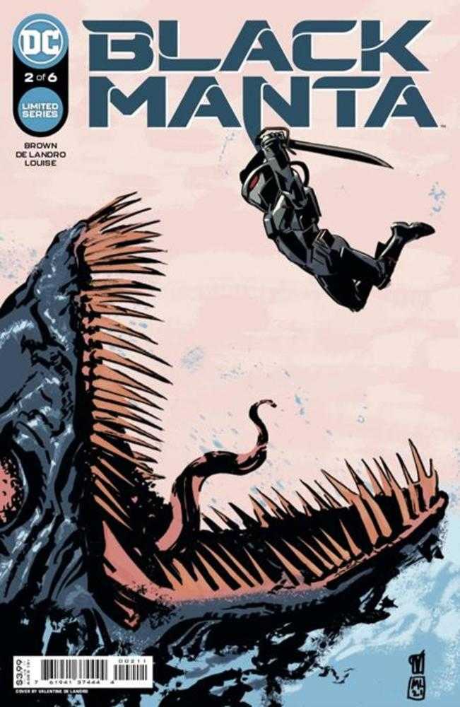 DC Comics COMIC BOOKS Black Manta #2 (Of 6) Cover A Valentine De Landro