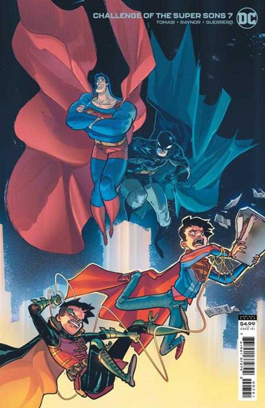 DC Comics COMIC BOOKS Challenge Of The Super Sons #7 (Of 7) Cover B Riley Rossmo Card Stock Variant