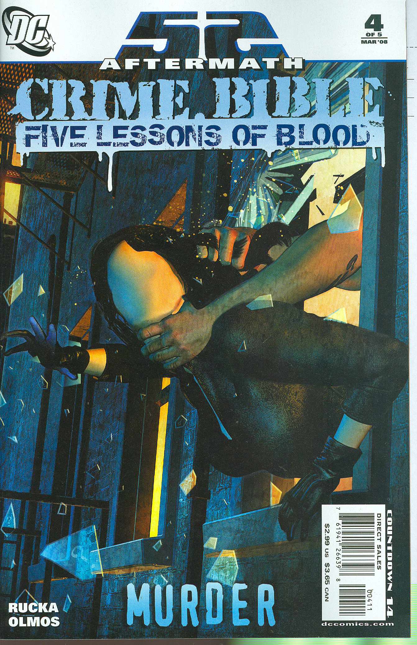 DC COMICS comic books CRIME BIBLE THE FIVE LESSONS OF BLOOD #4 (OF 5)