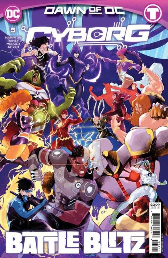 DC Comics COMIC BOOKS Cyborg #5 (Of 6) Cover A Edwin Galmon