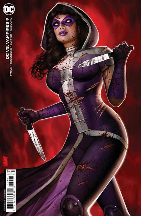 DC Comics COMIC BOOKS DC vs Vampires #9 (Of 12) Cover B Nathan Szerdy Card Stock Variant