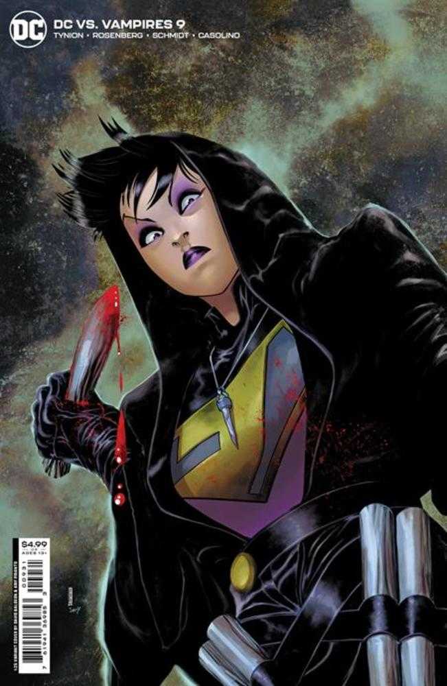 DC Comics COMIC BOOKS DC vs Vampires #9 (Of 12) Cover C 1 in 25 David Baldeon Card Stock Variant
