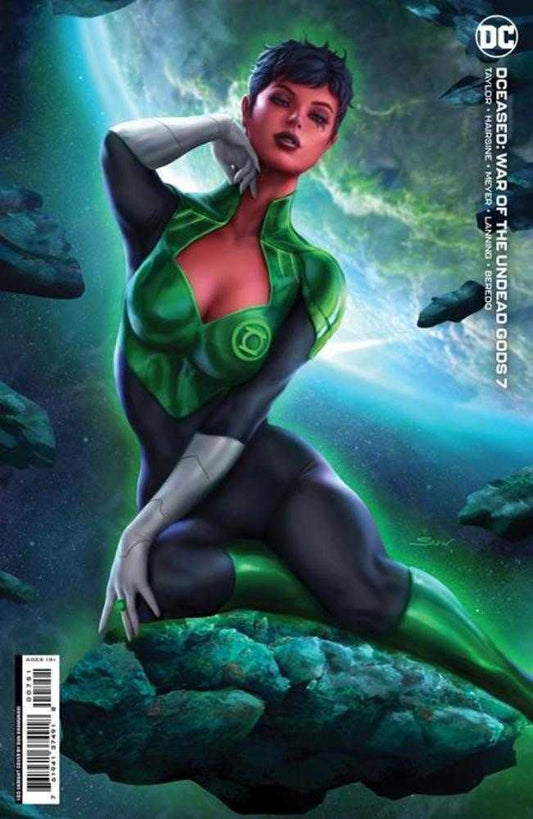DC Comics COMIC BOOKS Dceased War Of The Undead Gods #7 (Of 8) Cover E 1 in 50 Sun Khamunaki Card Stock Variant