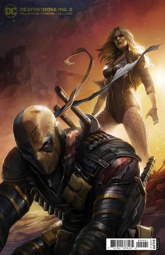 DC Comics COMIC BOOKS Deathstroke Inc #2 Cover B Francesco Mattina Card Stock Variant
