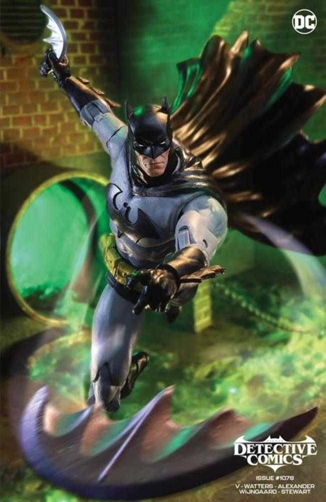 DC Comics COMIC BOOKS Detective Comics #1078 Cover D Batman McFarlane Toys Action Figure Card Stock Variant