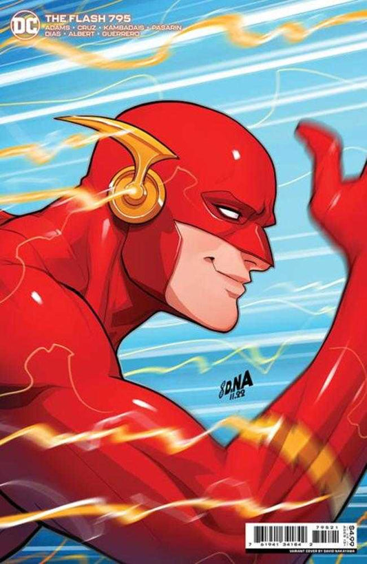 DC Comics COMIC BOOKS Flash #795 Cover B David Nakayama Card Stock Variant (One-Minute War)