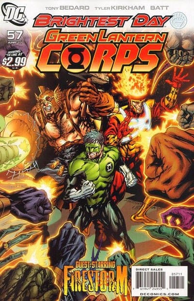 DC COMICS comic books GREEN LANTERN CORPS #57 (BRIGHTEST DAY)