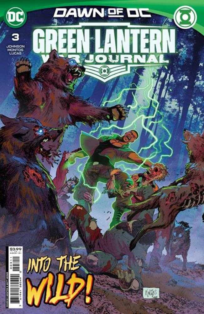 DC Comics COMIC BOOKS Green Lantern War Journal #3 Cover A Montos