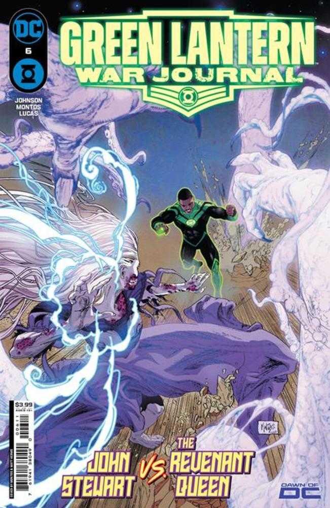 DC Comics COMIC BOOKS Green Lantern War Journal #6 Cover A Montos
