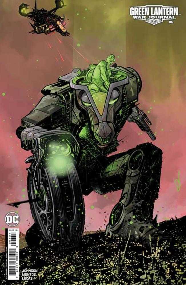 DC Comics COMIC BOOKS Green Lantern War Journal #6 Cover E 1 in 25 Mirko Colak Card Stock Variant