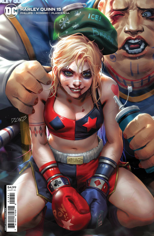 DC COMICS COMIC BOOKS HARLEY QUINN #15 CVR B CHEW CARD STOCK VARIANT