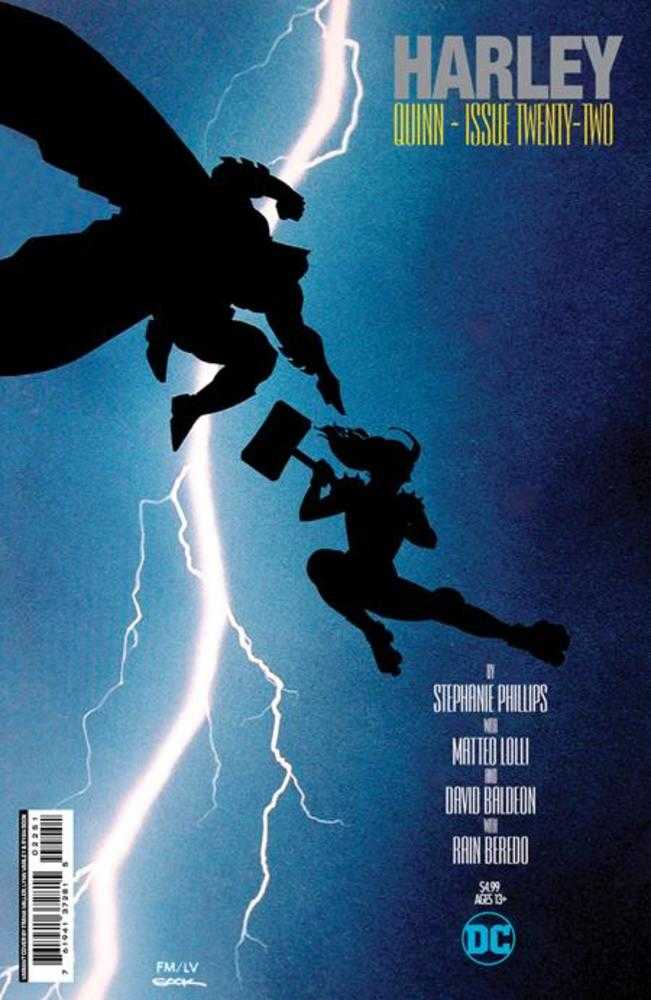 DC Comics COMIC BOOKS Harley Quinn #22 Cover D Ryan Sook Harley Quinn Homage Card Stock Variant