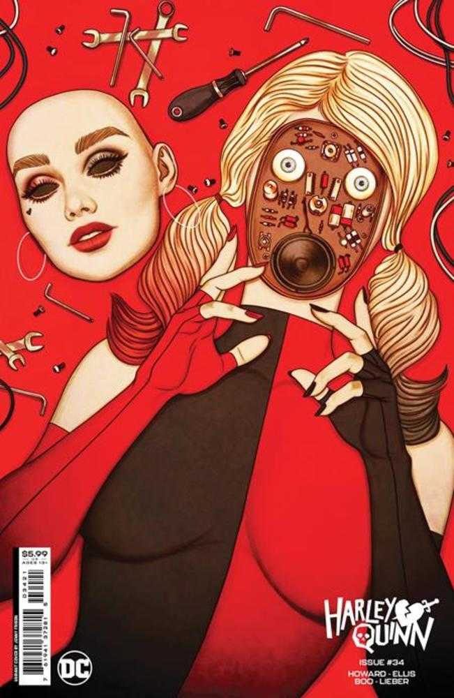 DC Comics COMIC BOOKS Harley Quinn #34 Cover B Jenny Frison Card Stock Variant