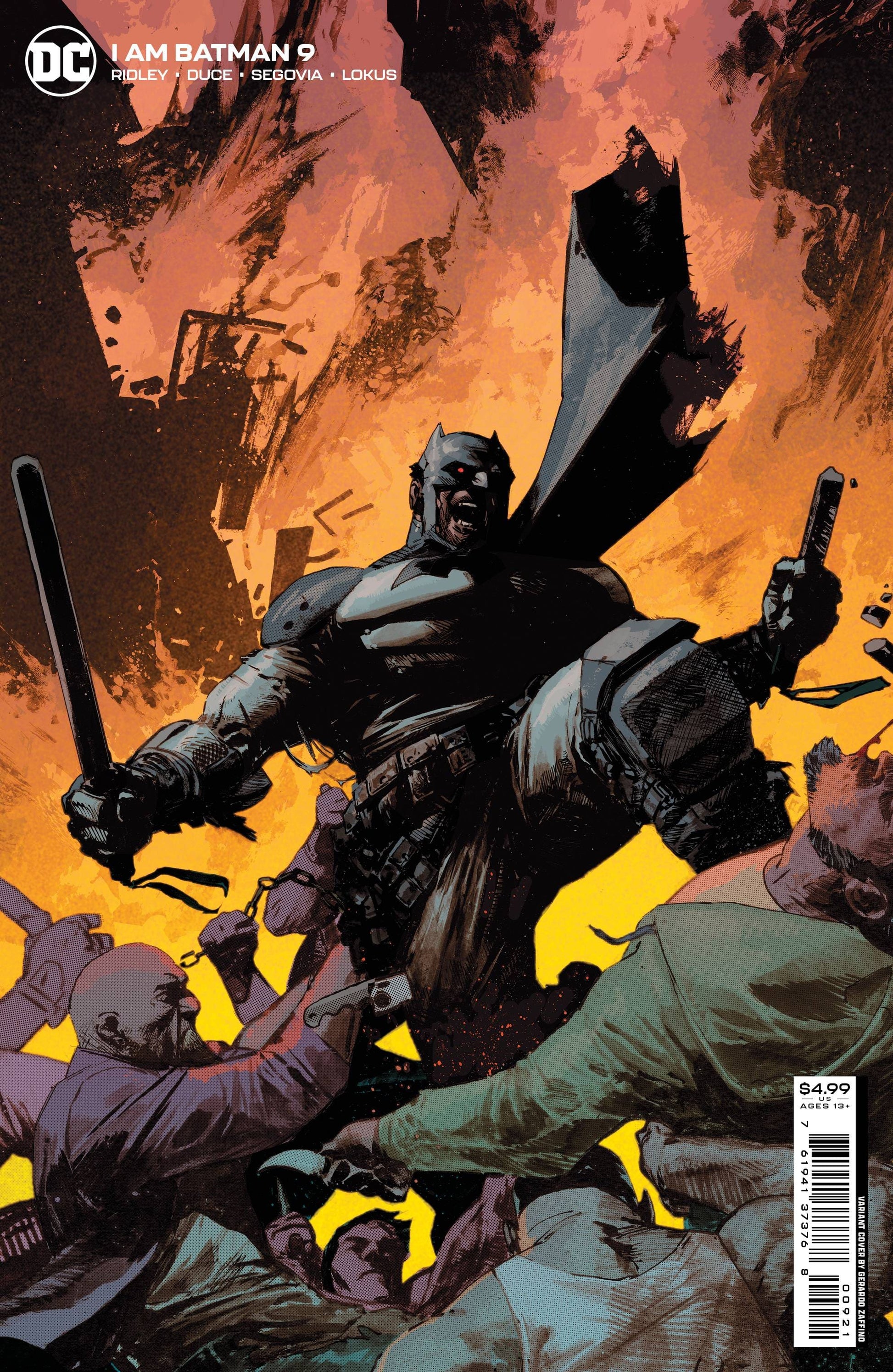 DC COMICS COMIC BOOKS I AM BATMAN #9 CVR B ZAFFINO CARD STOCK VARIANT