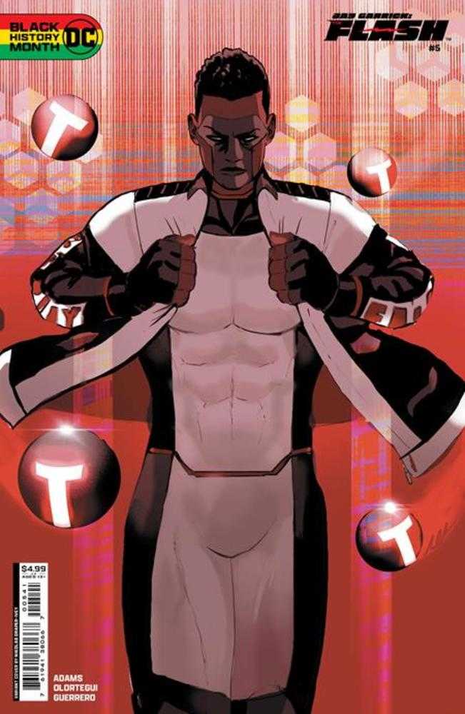 DC Comics COMIC BOOKS Jay Garrick The Flash #5 (Of 6) Cover D Nikolas Draper-Ivey Black History Month Card Stock Variant