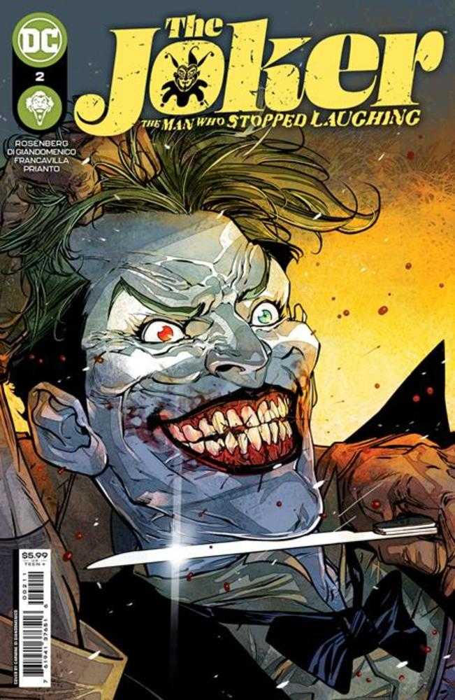 DC Comics COMIC BOOKS Joker The Man Who Stopped Laughing #2 Cover A Carmine Di Giandomenico