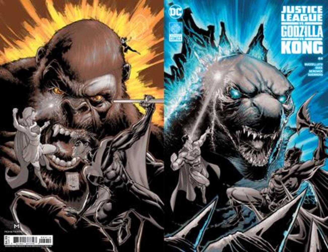 DC Comics COMIC BOOKS Justice League vs Godzilla vs Kong #4 2nd Print