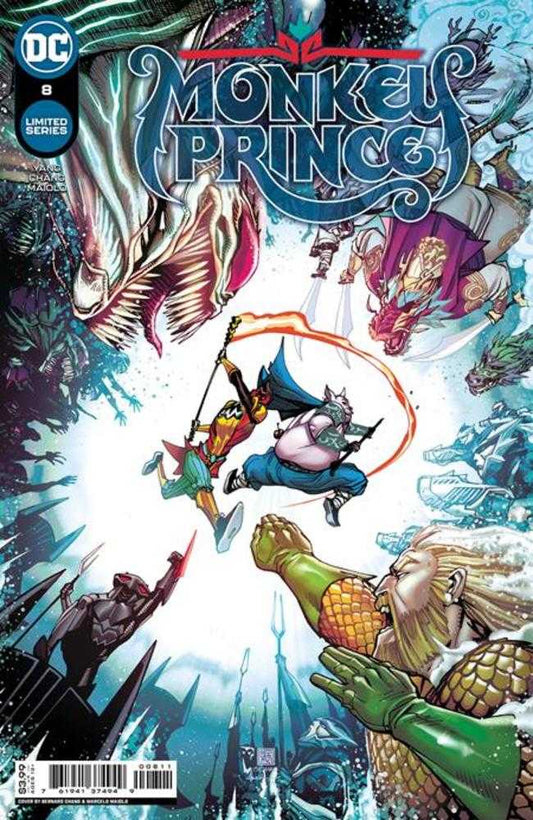 DC Comics COMIC BOOKS Monkey Prince #8 (Of 12) Cover A Bernard Chang