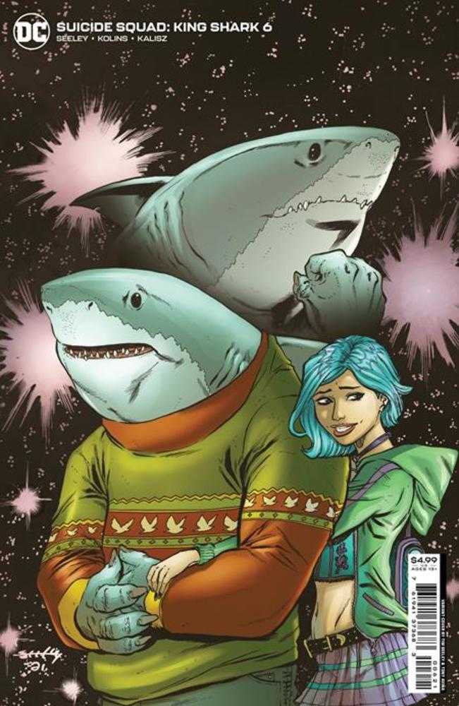DC Comics COMIC BOOKS Suicide Squad King Shark #6 (Of 6) Cover B Tim Seeley Card Stock Variant
