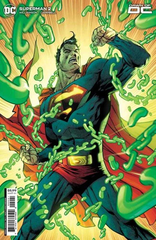 DC Comics COMIC BOOKS Superman #2 Cover B Tony S Daniel Card Stock Variant