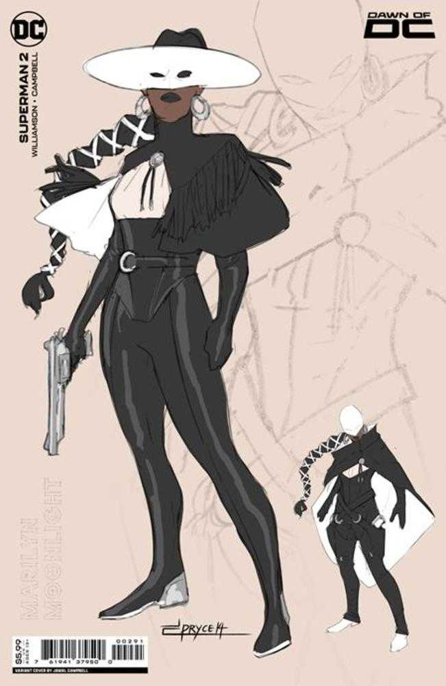 DC Comics COMIC BOOKS Superman #2 Cover I Jamal Campbell Design Card Stock Variant