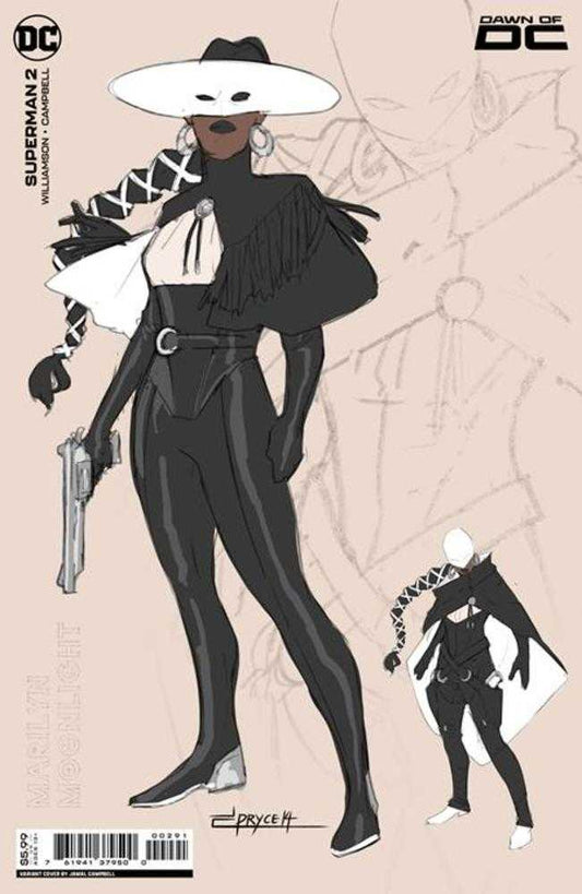 DC Comics COMIC BOOKS Superman #2 Cover I Jamal Campbell Design Card Stock Variant