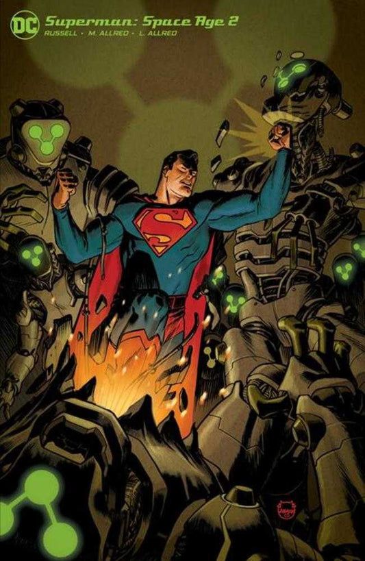 DC Comics COMIC BOOKS Superman Space Age #2 (Of 3) Cover B Dave Johnson Variant