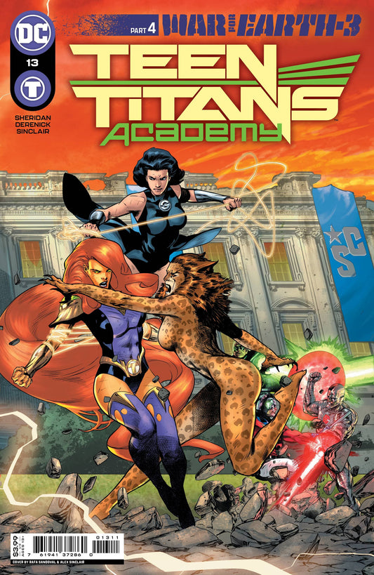 DC COMICS COMIC BOOKS TEEN TITANS ACADEMY #13 CVR A SANDOVAL