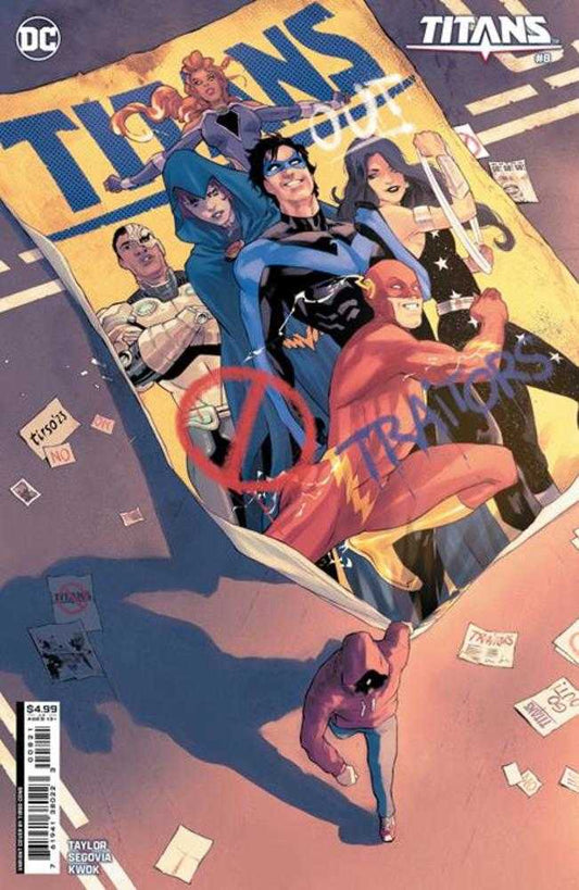 DC Comics COMIC BOOKS Titans #8 Cover C Tirso Cons Card Stock Variant